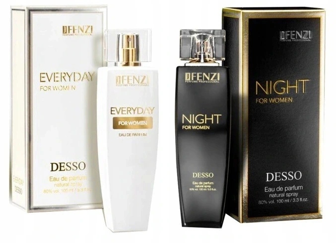 JFenzi Desso Everyday Desso Night 2x100 ml dámská parfémovaná voda