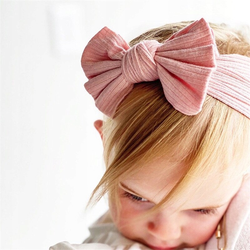 ZESTAW 3 SZEROKICH OPASEK DLA DZIEWCZYNKI KOKARDA BEŻ RÓŻOWA ECRU NA WIOSNĘ Marka Inna marka