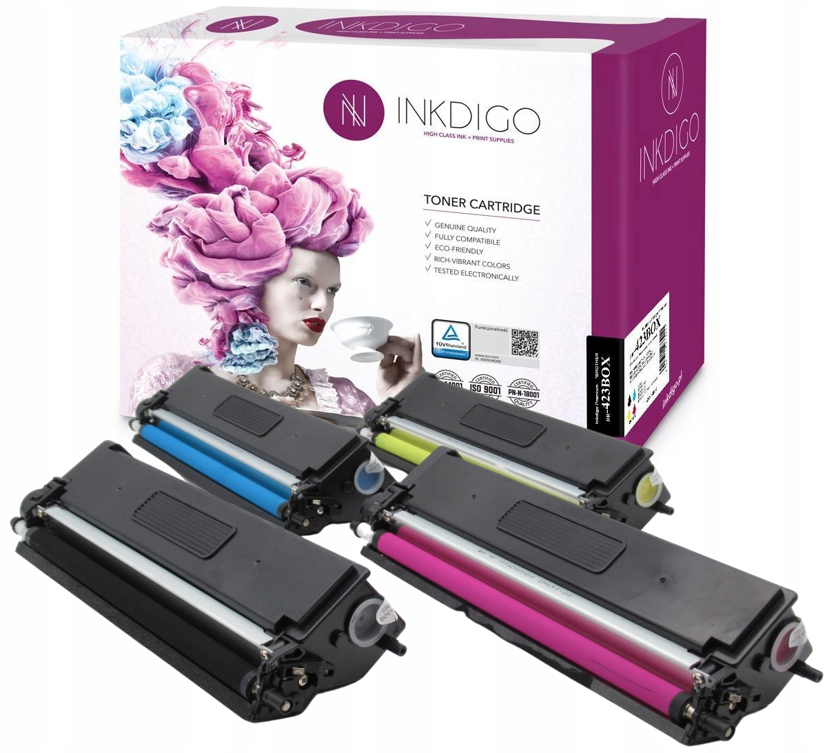 

4x Toner do Brother HL-L8360CDW MFC-L8690CDW Cmyk