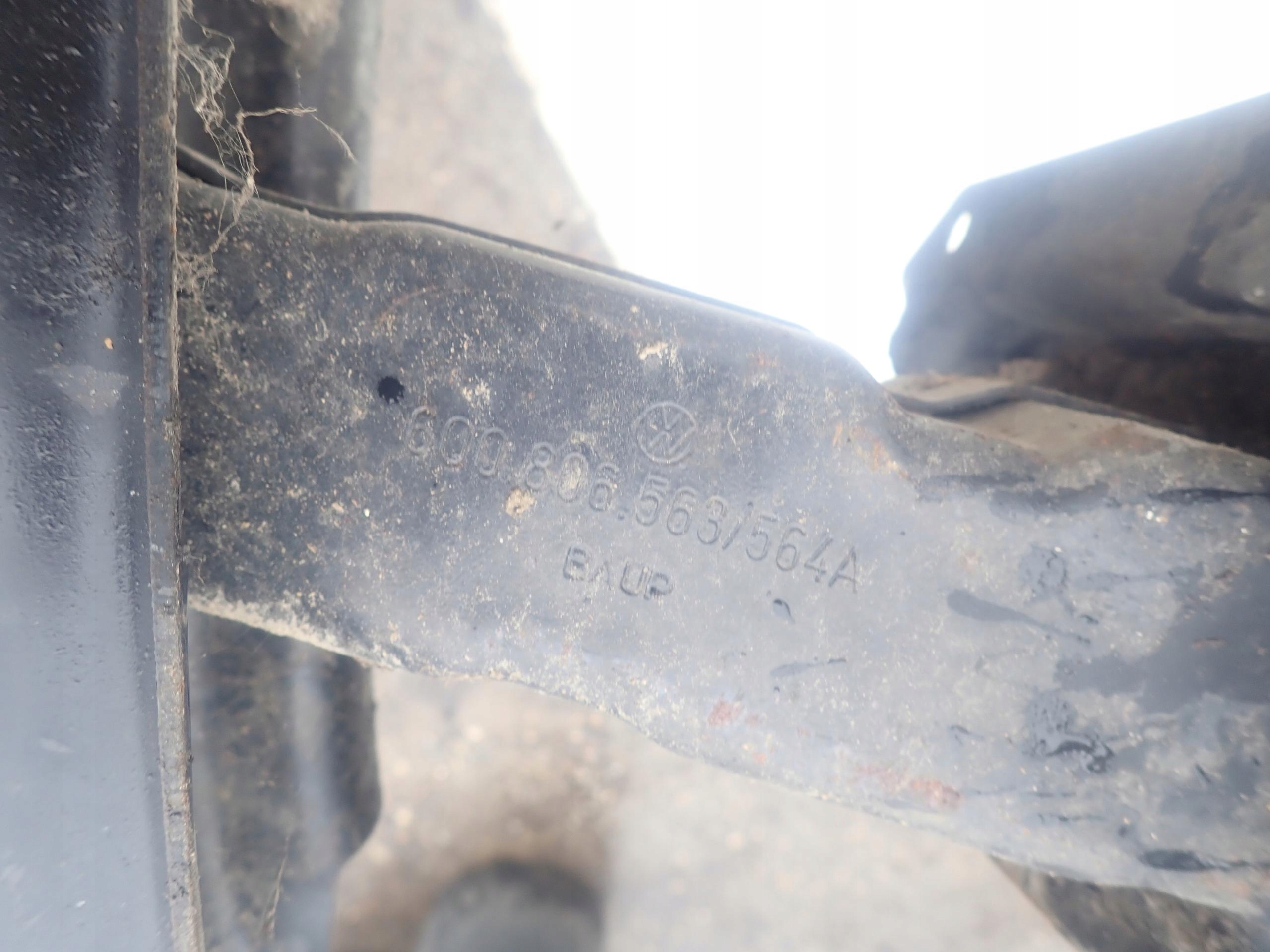 VW POLO 6Q 05-08 TRAVERSA paraurti Anteriore
