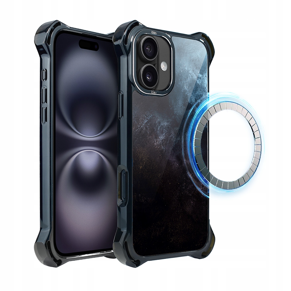 Pouzdro pro iPhone 16 Ibizu DropGuard Ultra s MagSafe, Deep Ocean