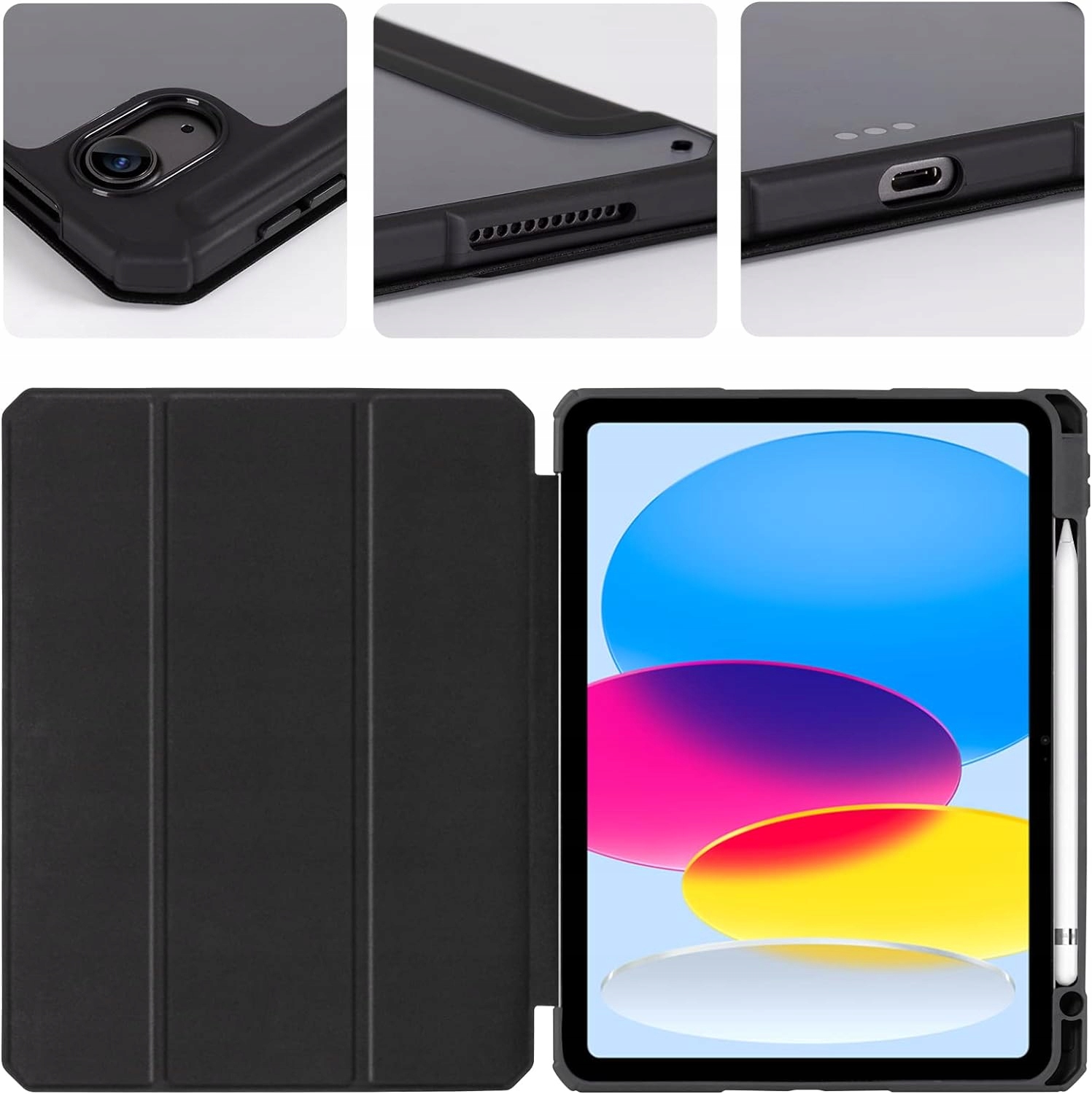 ETUI DO IPADA 10.9 CALA 10 GENERACJI Z UCHWYTEM NA RYSIK CoBak CASE OBUDOWA Stan opakowania oryginalne