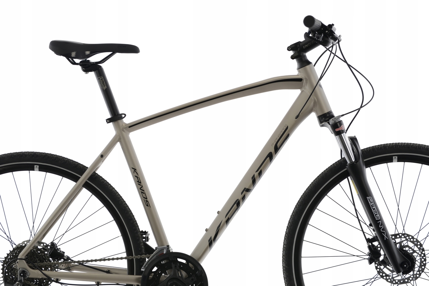 Rower Kands Crossowy 28 Avangarde r21' piaskowy CUES HYDRAULIKA r24M Nowość
