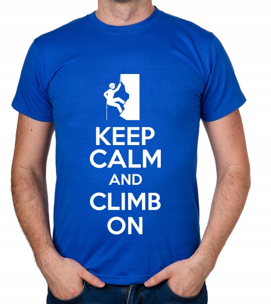 

koszulka Keep Calm And Climb On prezent