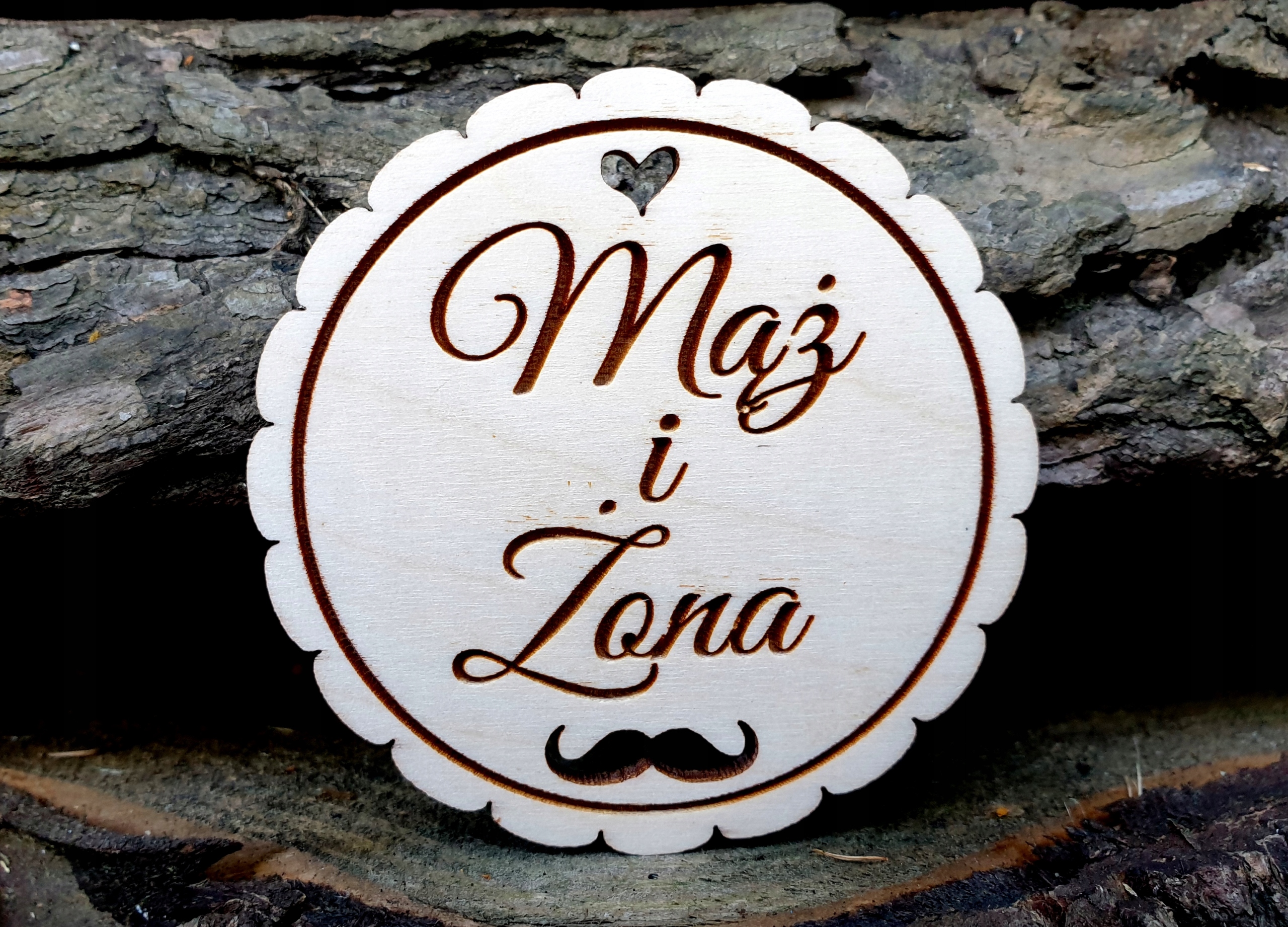 PREZENT NA ŚLUB Komplet ręczników MĄŻ i ŻONA Nazwa na wesele, rocznica, jubileusz