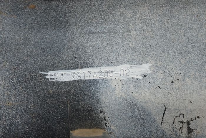 MITSUBISHI OUTLANDER III 15- cap bonnet rear part