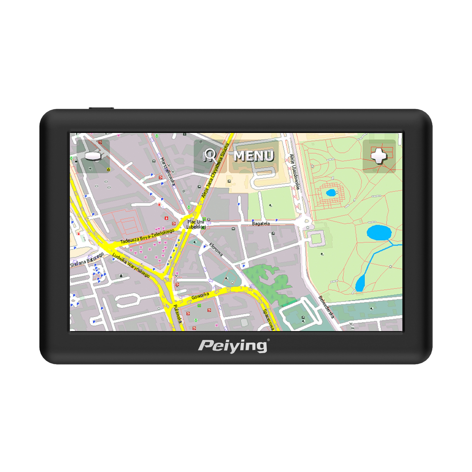 Gps navigácia Peiying Basic PY-GPS5015 Mapa