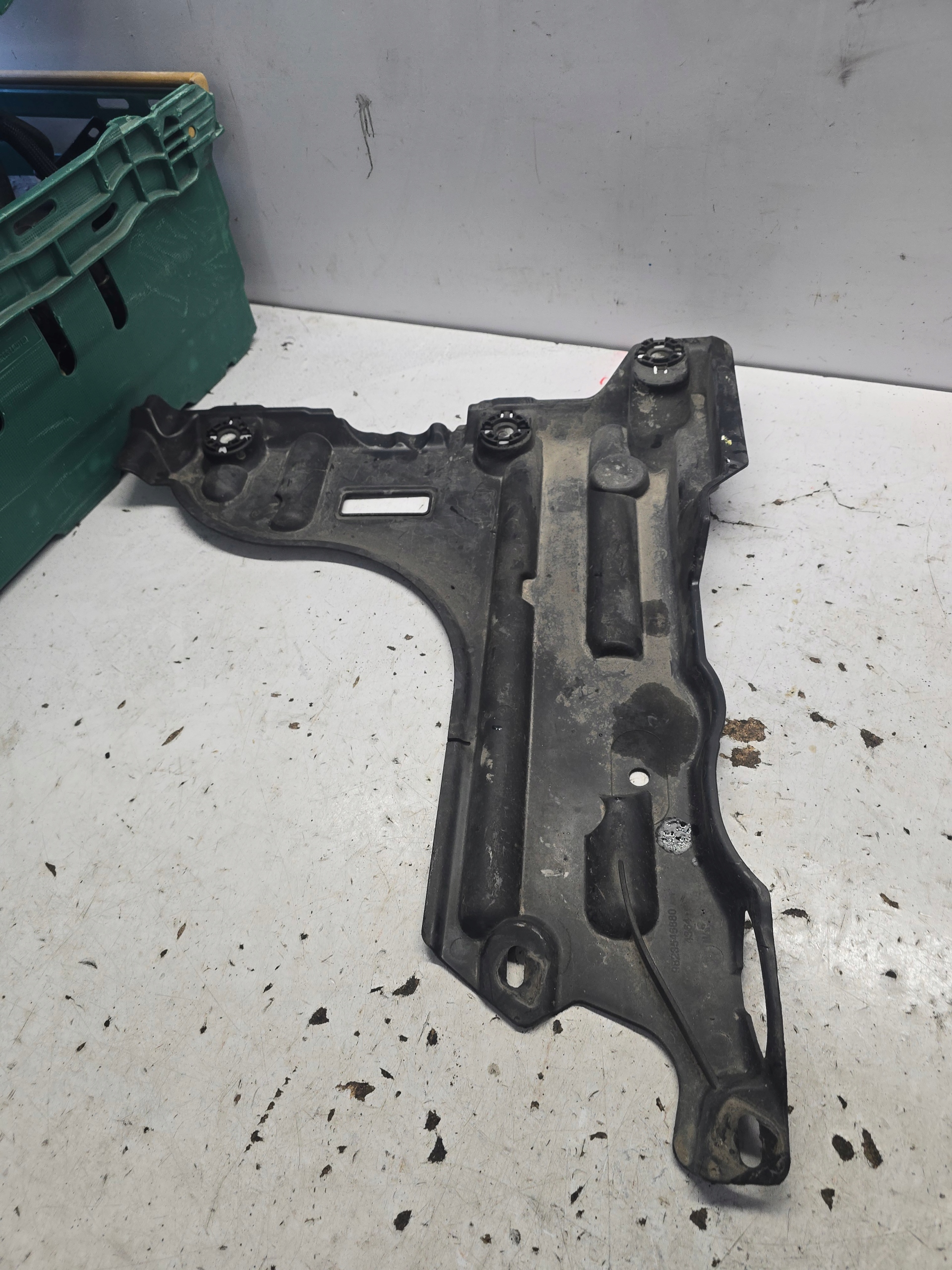 OPEL CORSA F lower cover chassis right original