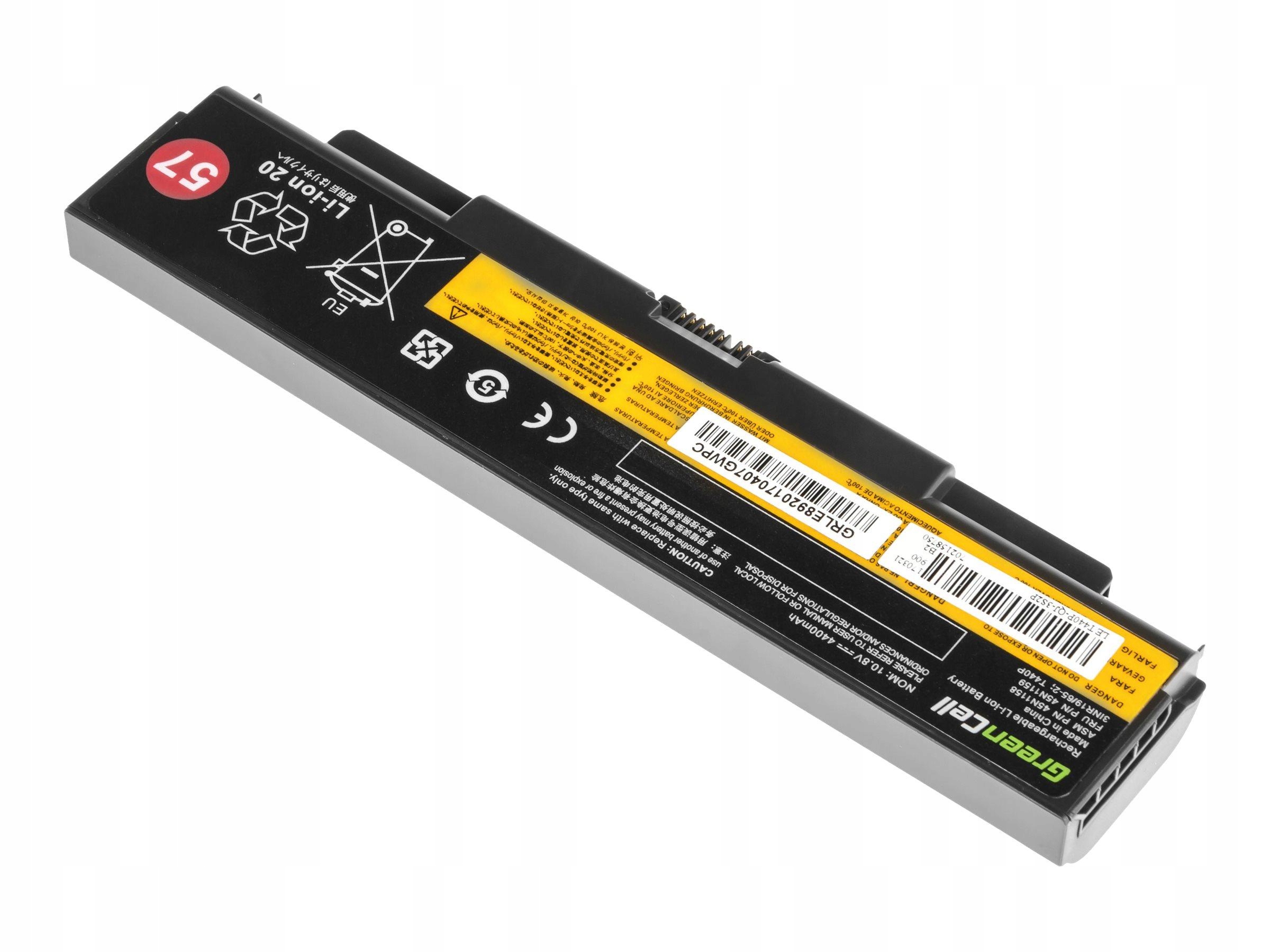 Greencell LE89 Bateria Green Cell do Lenovo ThinkPad T440P T540P W540 W541