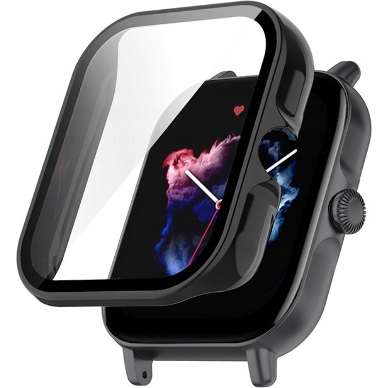 

2w1 Case Etui Szkło Hartowane Do Amazfit Gts 3