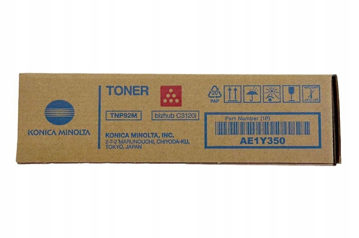 Originální toner Magenta Konica Minolta Bizhub C3120i (TNP92M, TNP-92M, AE1)