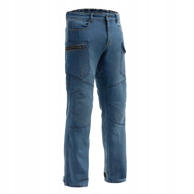 Motocyklové Džínsy Broger Bronx Washed Blue 42/32