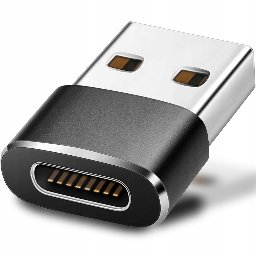 ADAPTER PRZEJŚCIÓWKA PRZELOTKA OTG USB-C USB-A DO TELEFONU DANYCH ŁADOWANIA