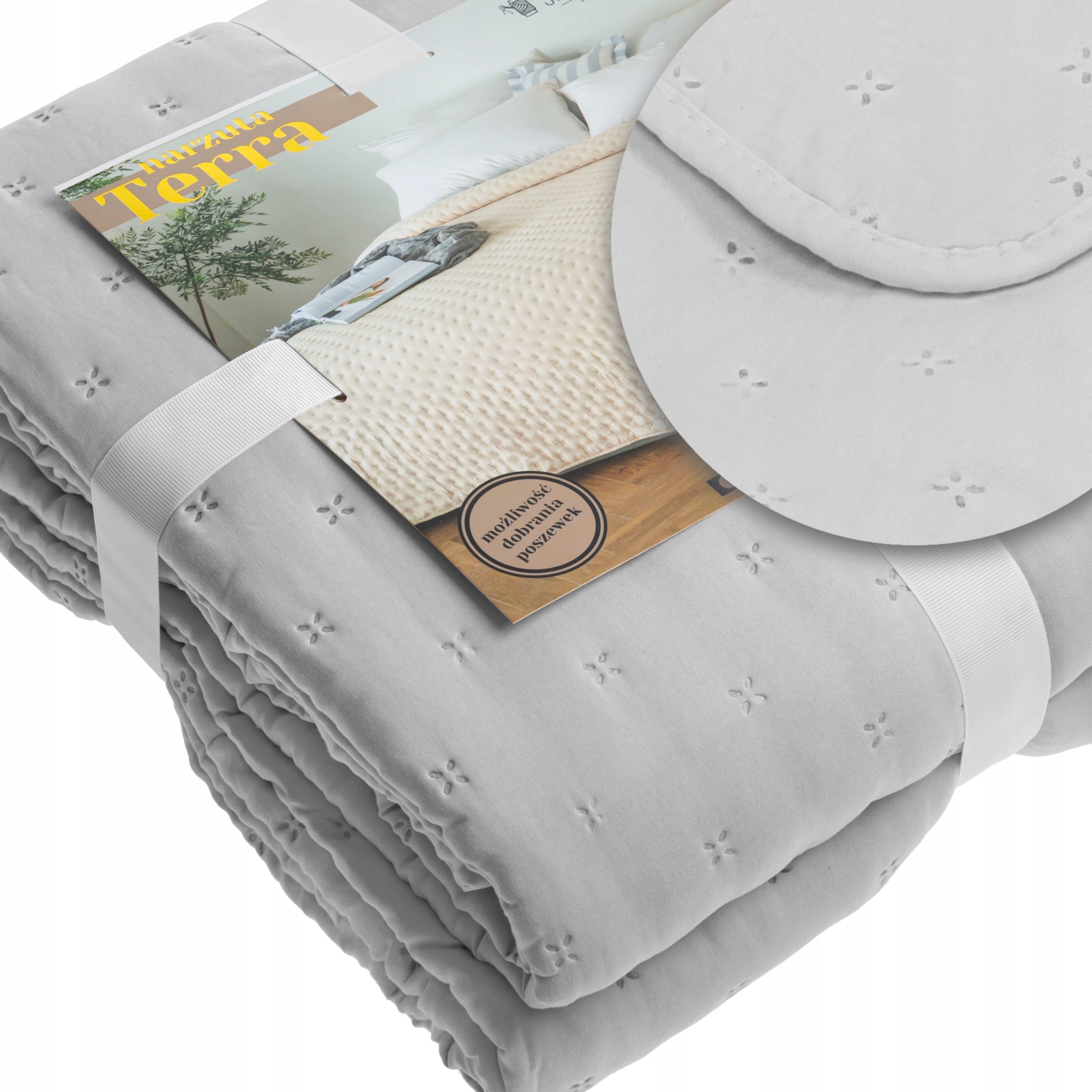 Přehoz na postel prošívaný oboustranný přehoz 220x240 deka pléd silný měkký Ter