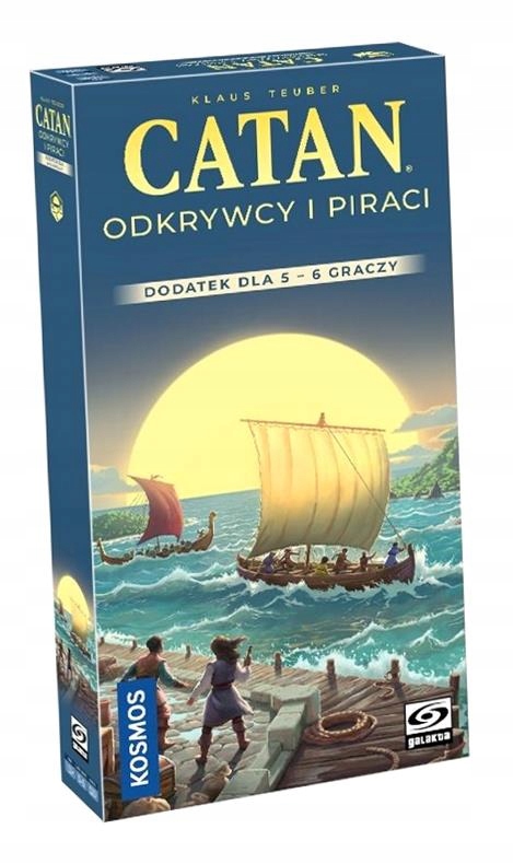 Catan: Odkrywcy I Piraci 5/6 Graczy Galakta
