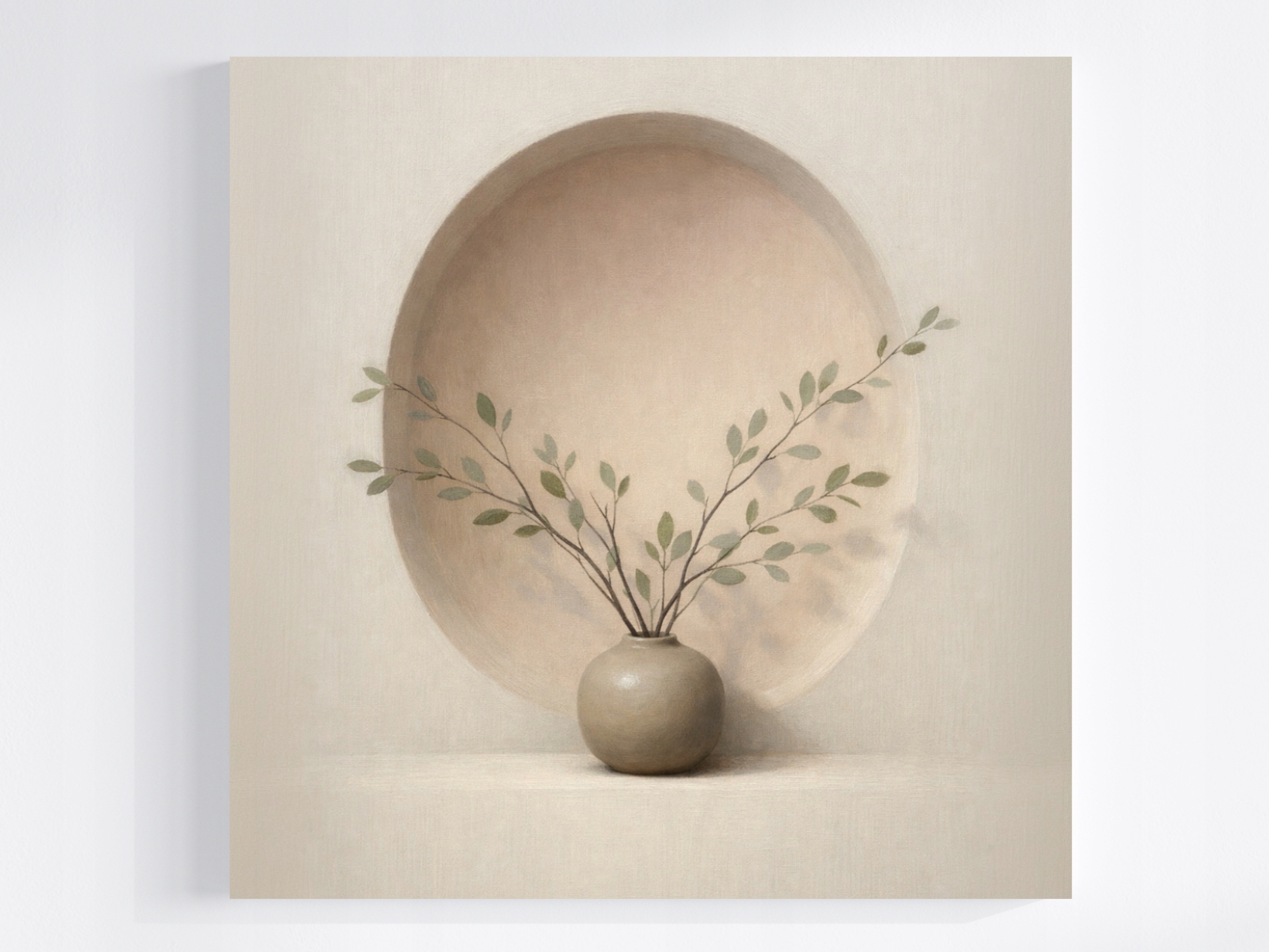 Obraz Na Plátně Canvas Dekorace Keramika Váza Minimalismus Boho 60x60