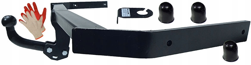 1800kg/100kg HAK HOLOWNICZY do AUDI A3 8P 2 II HATCHBACK HTB+OSŁONKI+GRATIS Rodzaj kuli Odkręcana