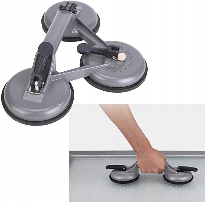 Uchwyt przyssawka do szyb szkła potrójna Marka bez marki