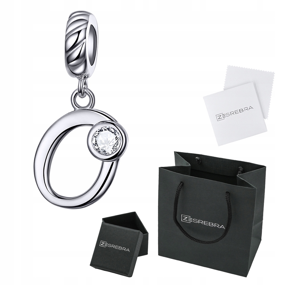 

Charms Litera O do Pandora srebro 925 zawieszka