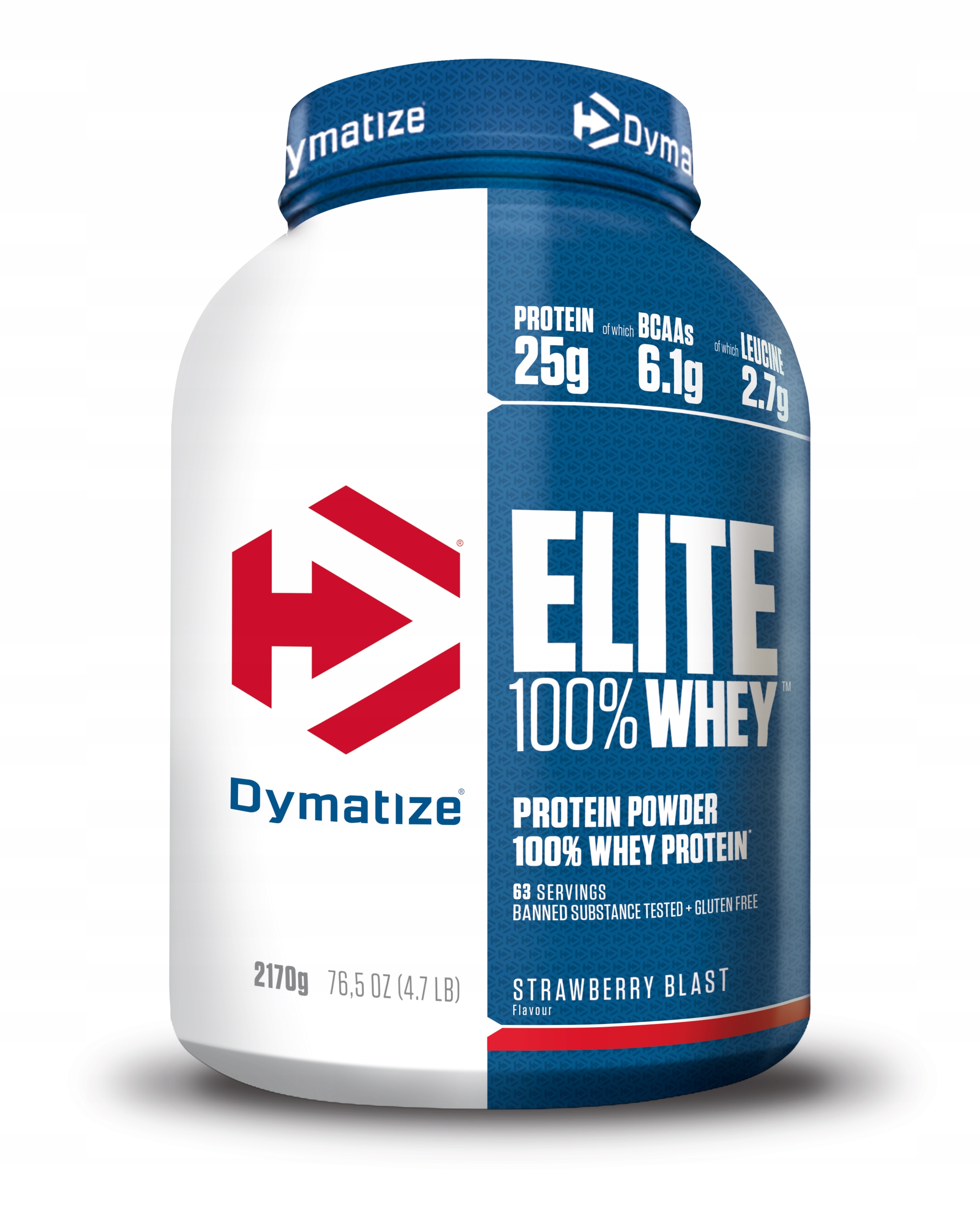 Dymatize Elite 100% Whey 2,17 kg 2,17 kg Jahoda