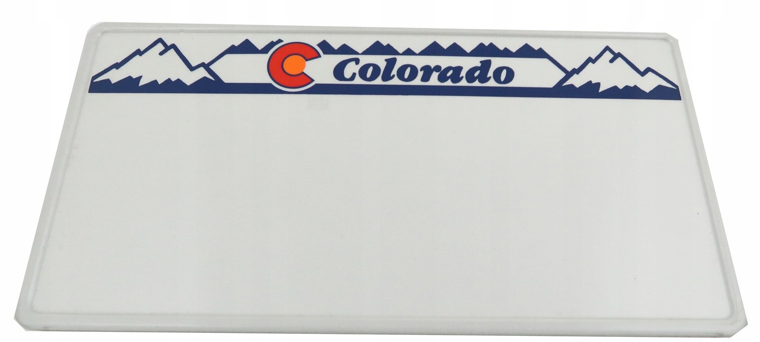 

Amerykańskie tablice rejestracyjne Usa Colorado