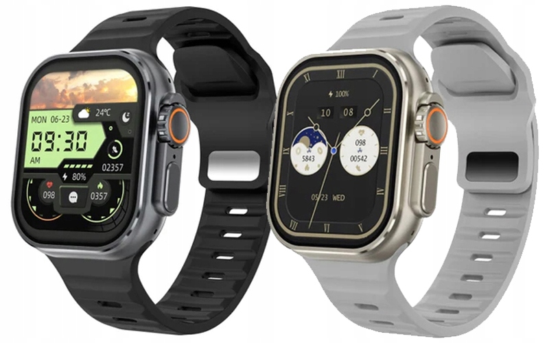 SMARTWATCH ZEGAREK DAMSKI WATCH ROZMOWY MĘSKI PULS SPORT KROKI SMARTBAND Stan opakowania oryginalne