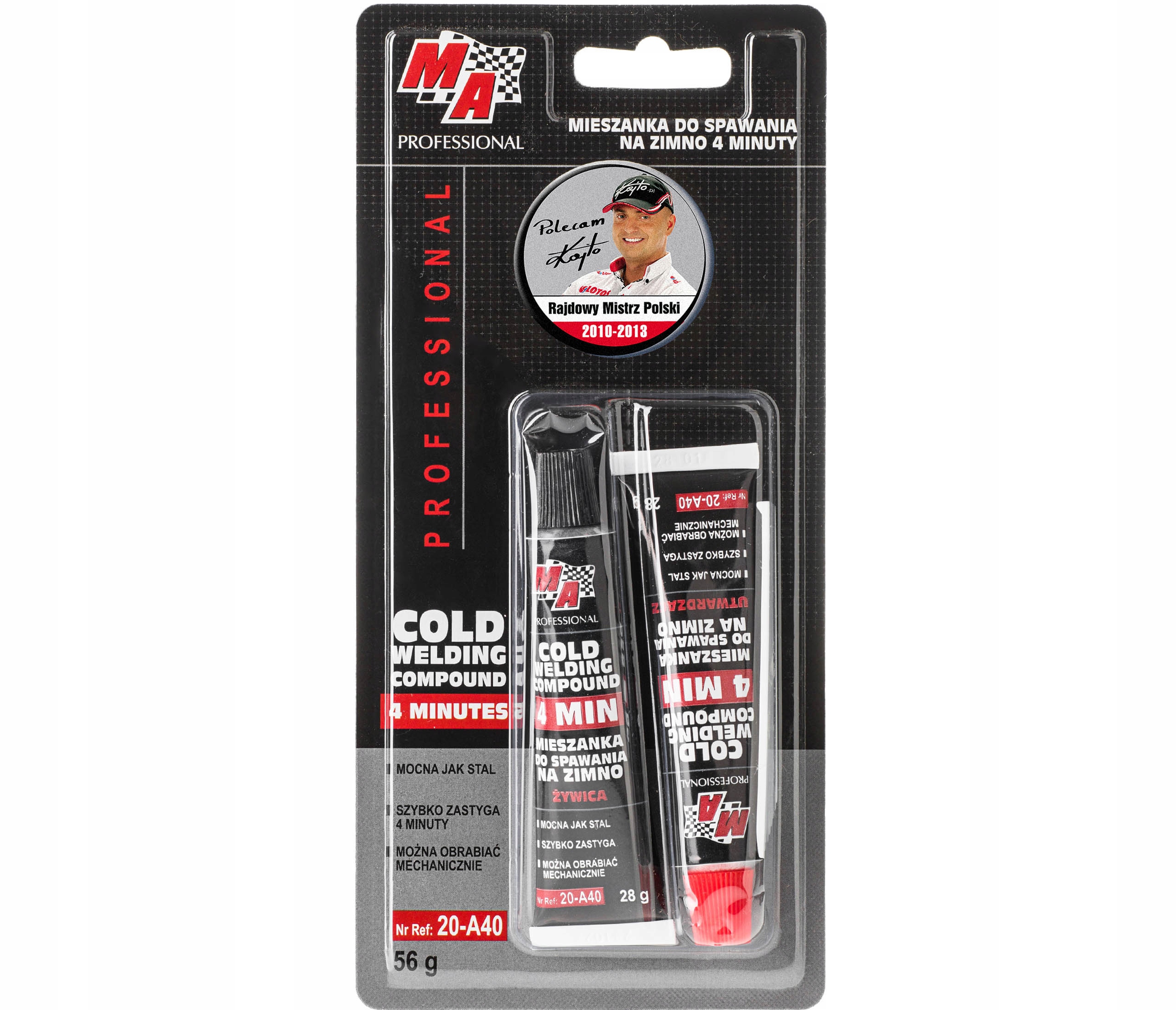 Moje AUTO Klej Masa do Spawania Metalu na Zimno Aluminium Silnika Quad ATV EAN (GTIN) 9782754917742