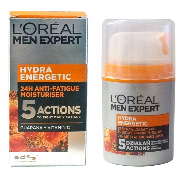 

Loreal Men Expert Energetic Krem Nawilżający 50ml