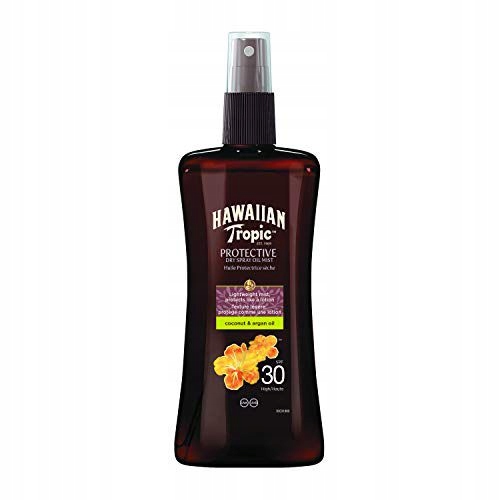 Hawaiian Tropic Suchý Olej Na Opalování Spf 30 Ochranný (suchý Olej Ve Spreji) 200 ML