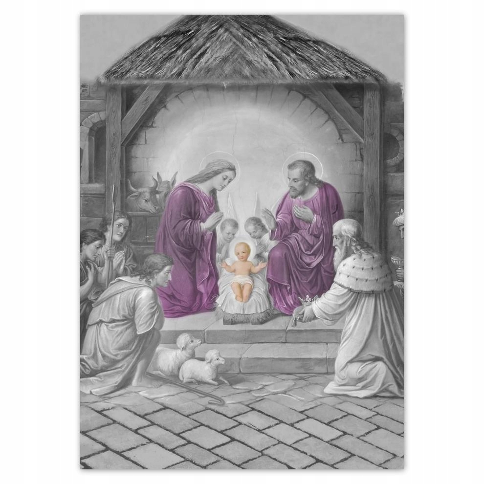 

Naklejki 50x70 Żłóbek Stajenka Jezus