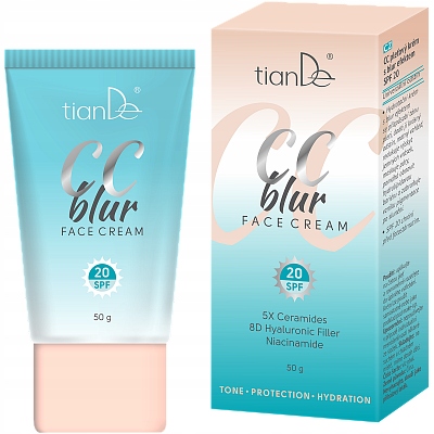 TianDe CC Blur Krem do twarzy Spf 20