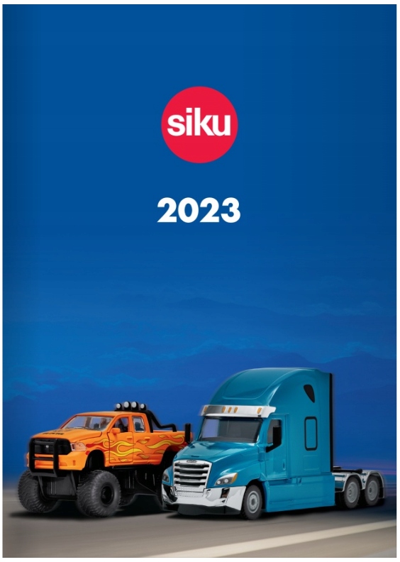 SIKU 1858 Traktor z przyczepą | Wywrotka | 1:87 Wysokość produktu 4 cm