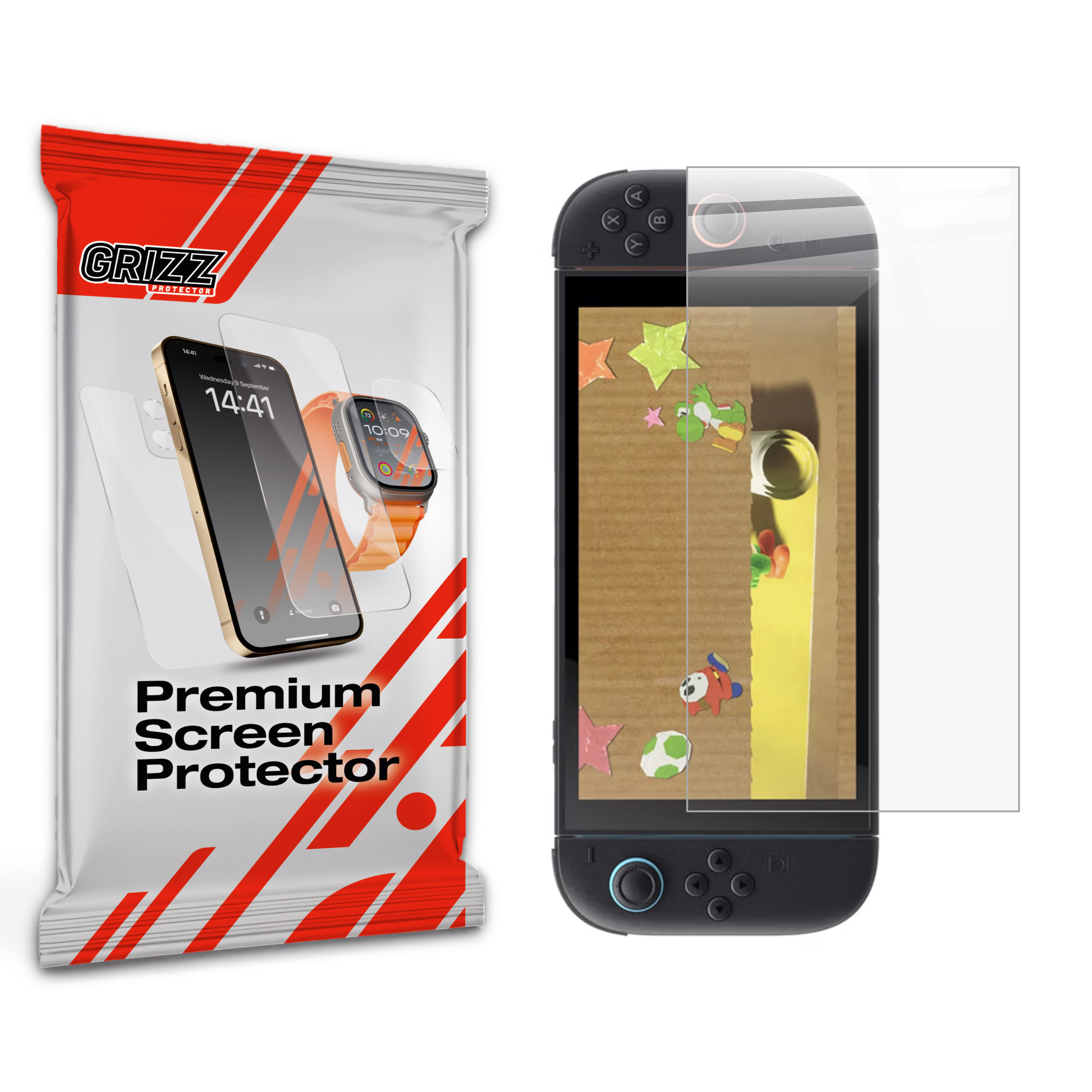 Folia ochronna GrizzProtector do Le Nintendo Switch 2 1 szt.