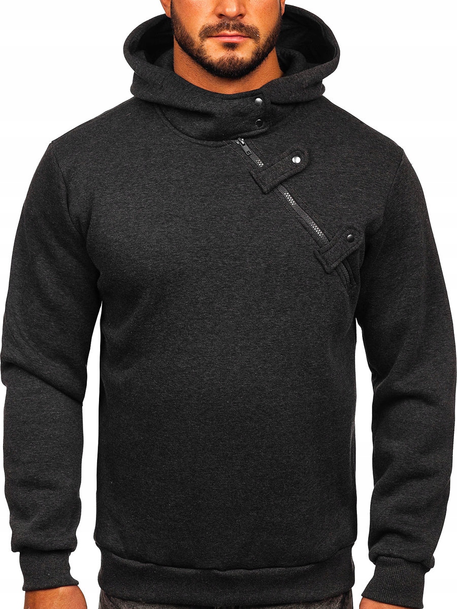 

Bluza Męska Z Kapturem Grafitowa 06 Rozmiar_m