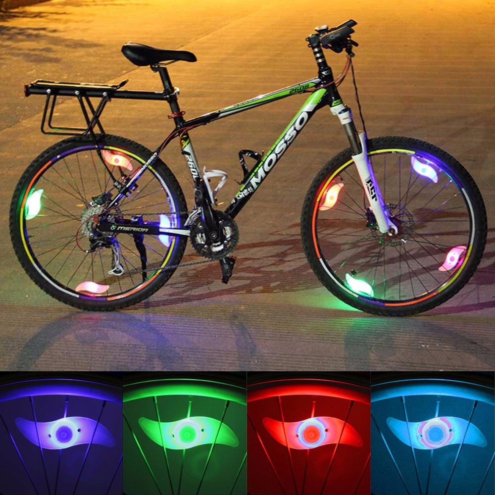 ROWEROWA NAKŁADKA LED NA SZPRYCHY KOŁA NEON KOLORY Model XX-806