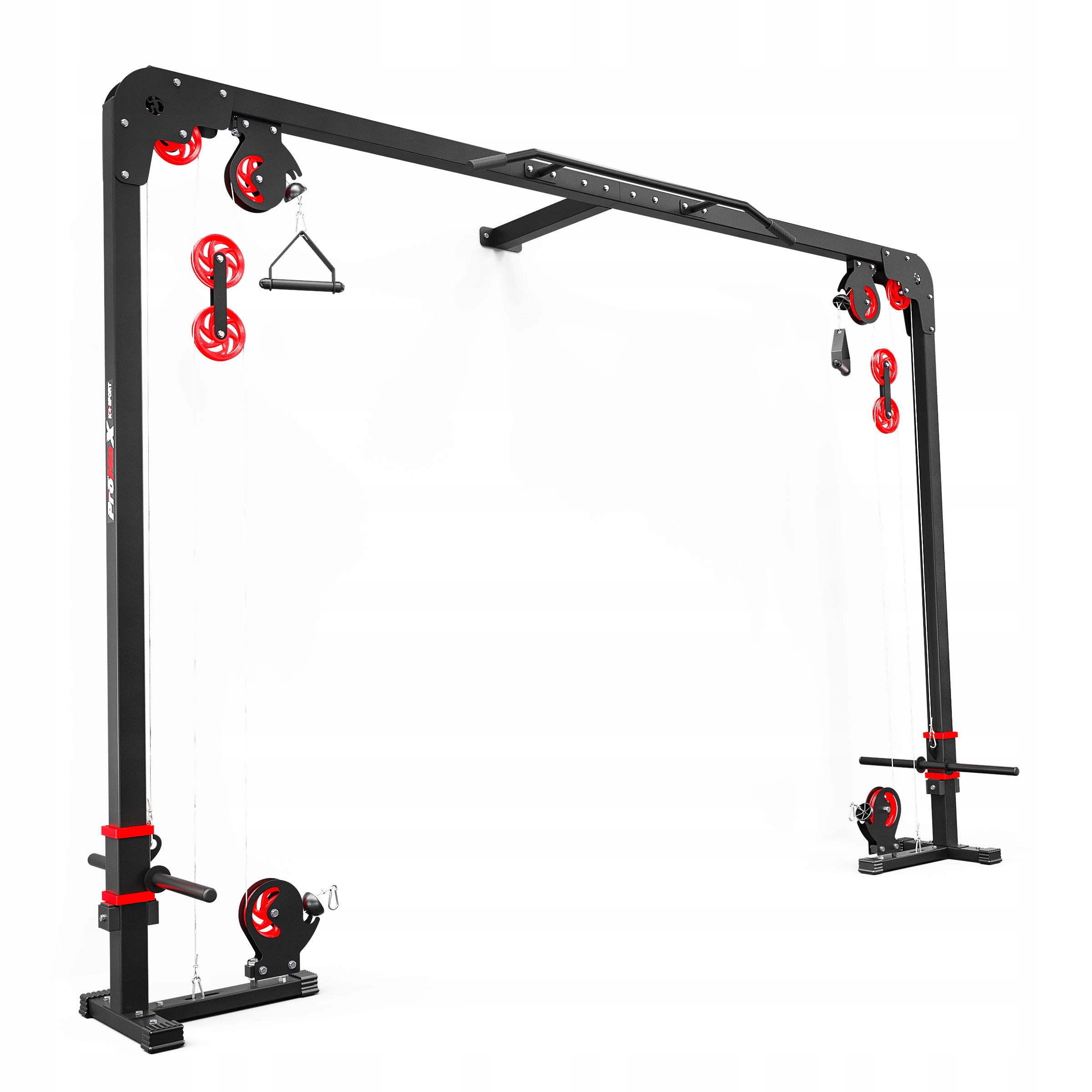 Brama treningowa z wyciągiem atlas górny dolny domowy do ćwiczeń bramowy
