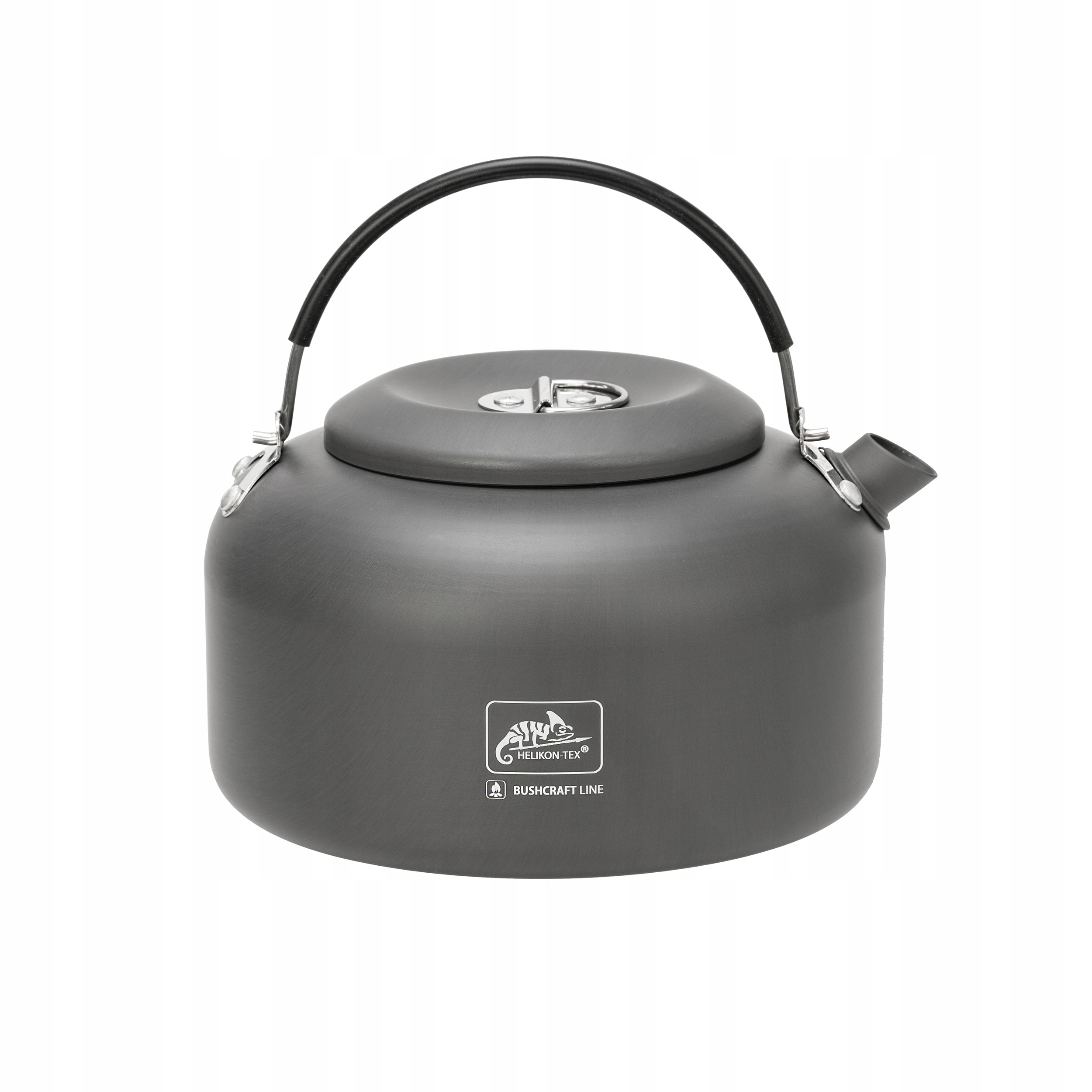 Czajnik aluminiowy turystyczny składany uchwyt Helikon-Tex Camp Kettle Grey