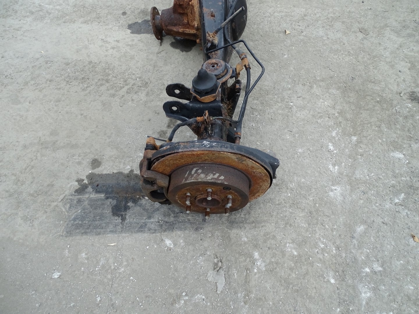 differential diff suspension beam axis rear part rear NISSAN NAVARA D23 2.3