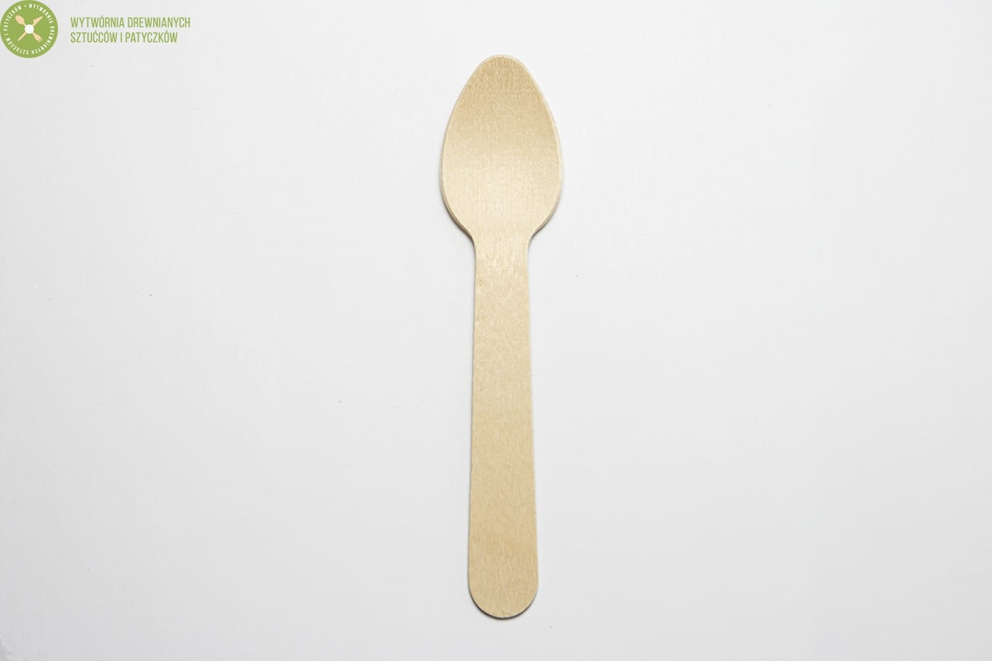 Łyżeczka drewniana 140 mm - op. 100 sztuk Materiał drewno