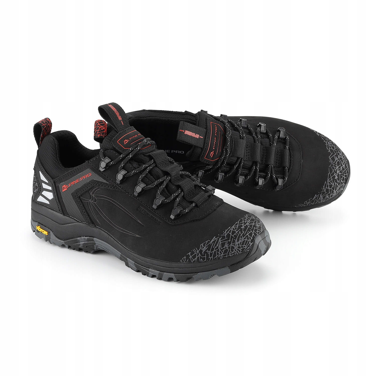 Alpine Pro Buty trekkingowe niskie Spidere k.czarny r.41