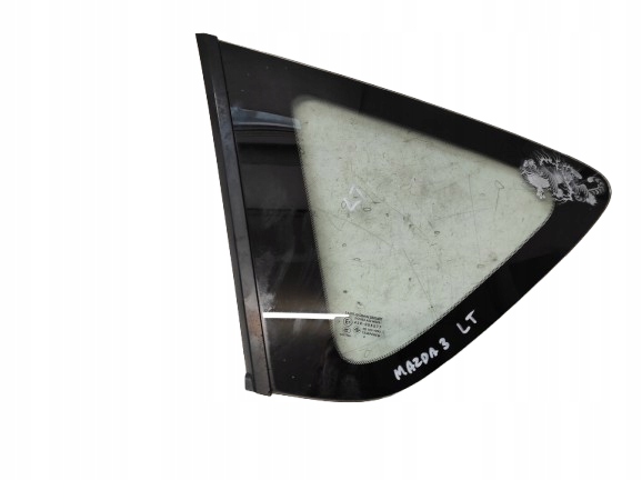 MAZDA 3 I 1 BK LIFT 06- HB 5D SZYBA LEWA TYŁ KAROSERYJNA