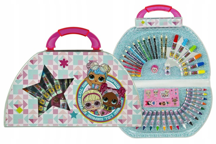 L.O.L SURPRISE ZESTAW PLASTYCZNY KREDKI PREZENT