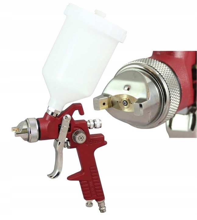 

Pistolet lakierniczy Speedway czerwony Hp 3,0mm