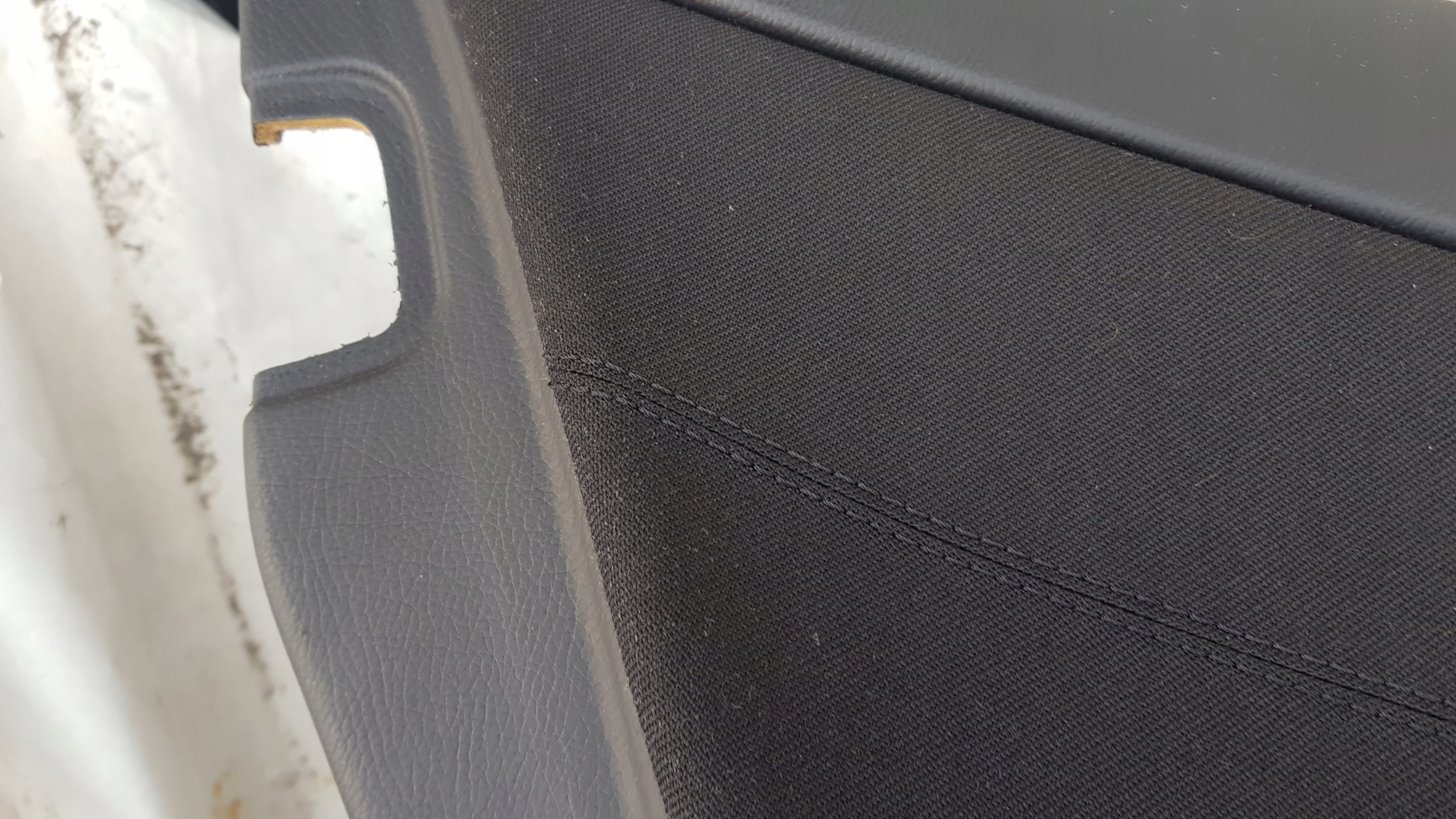 MERCEDES W203 side upholstery left rear part