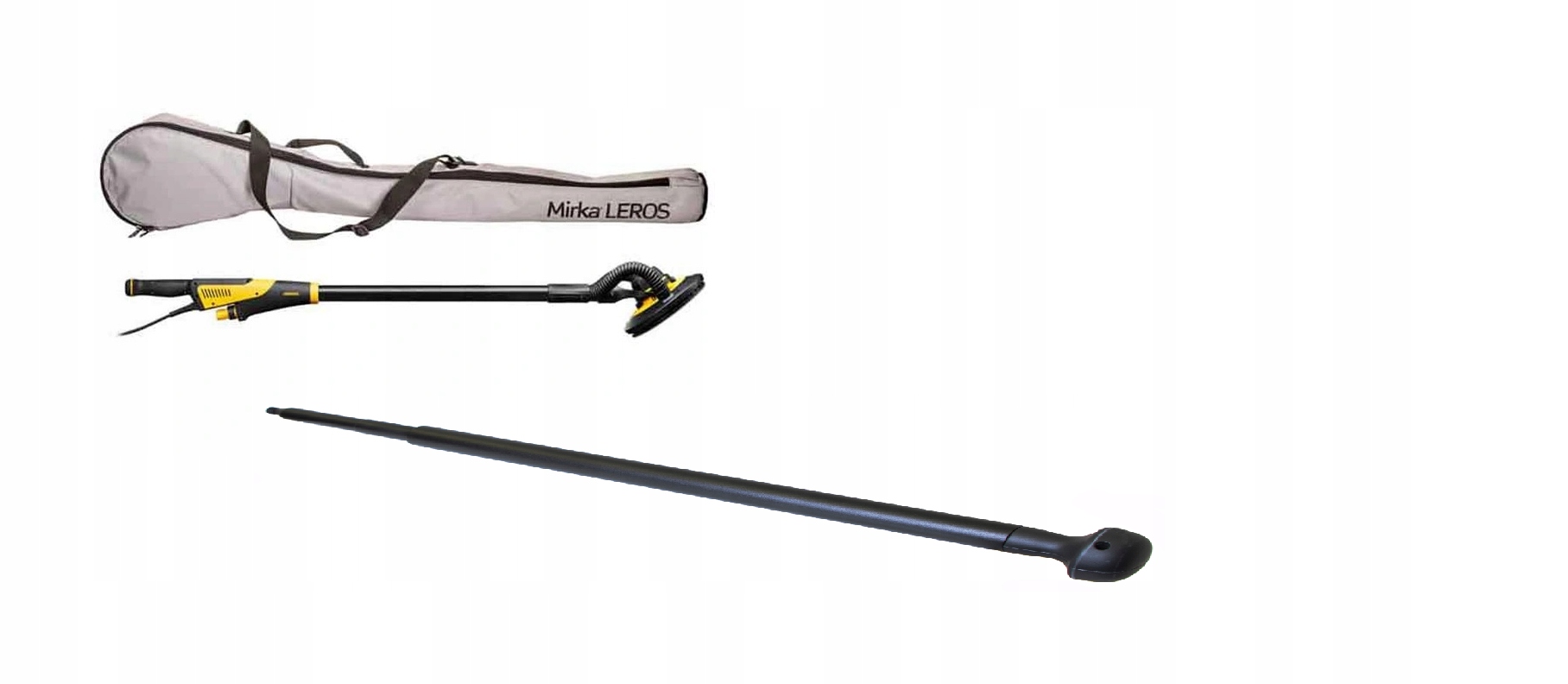 Szlifierka do gipsu Mirka LEROS950CV 350 W + PRZEDŁUŻKA 50CM + SIATKI