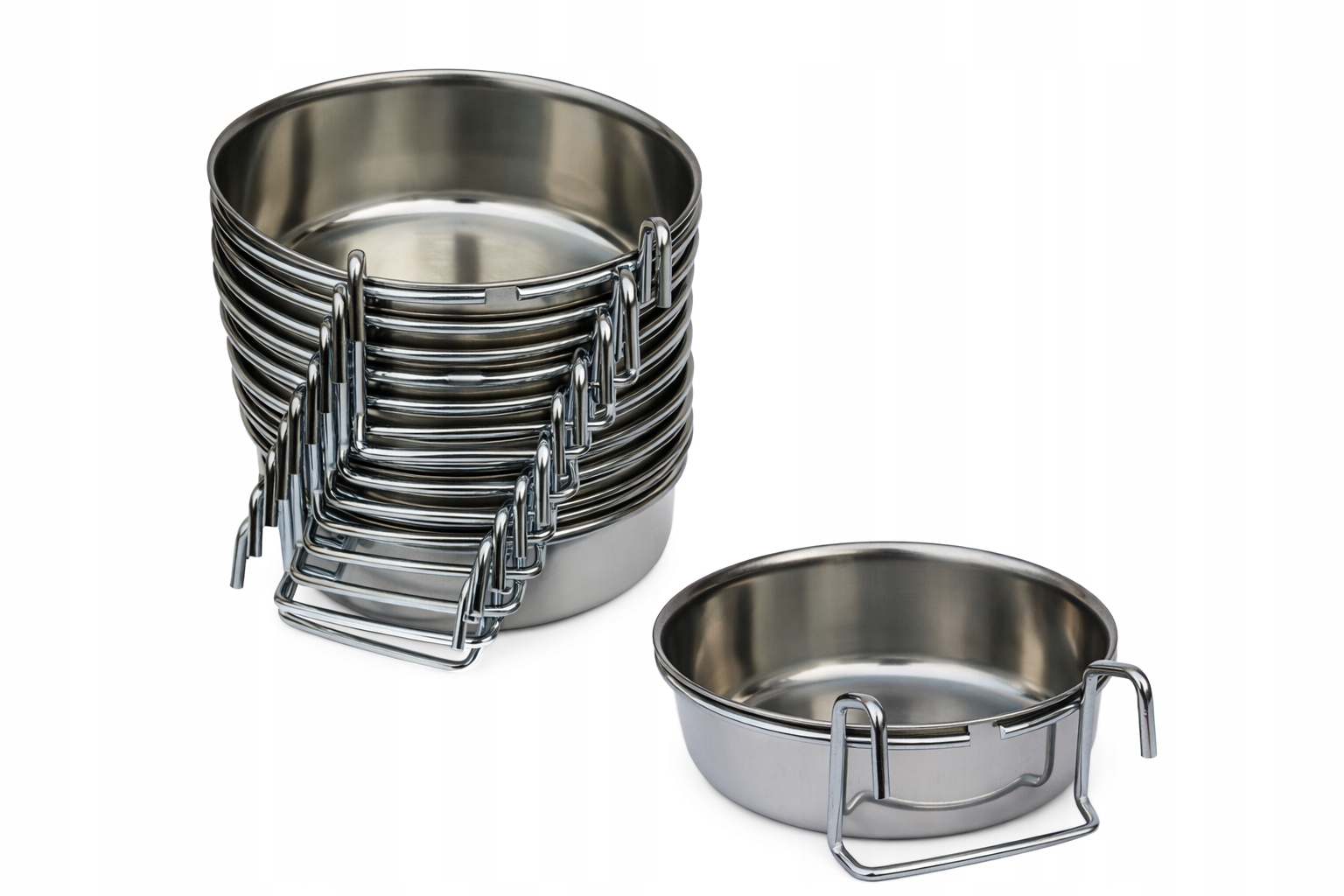 Levně Miska Napáječka pro králíky Miska 10 Ks objem 0,6L 600ml