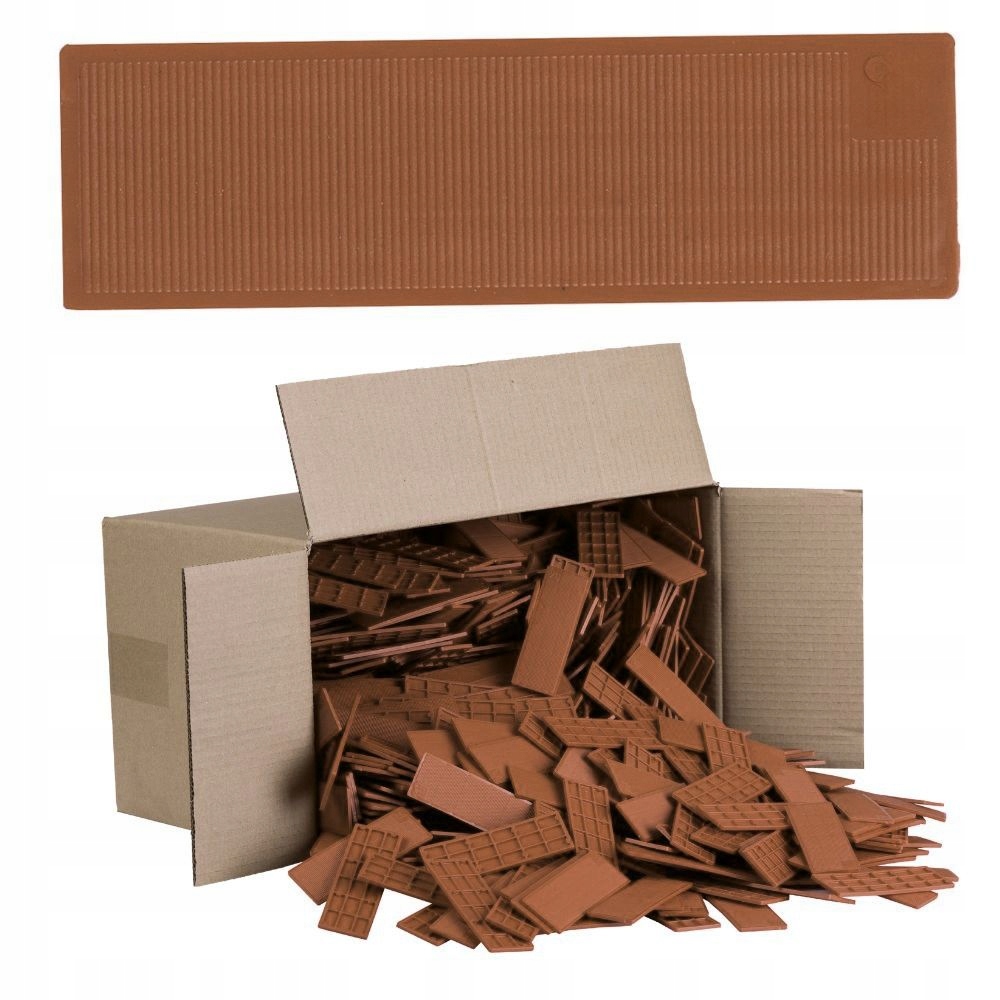 Deckline K3403 Odolné Vyrovnávací Distanční Podložky 34x100x3MM 1000 Ks