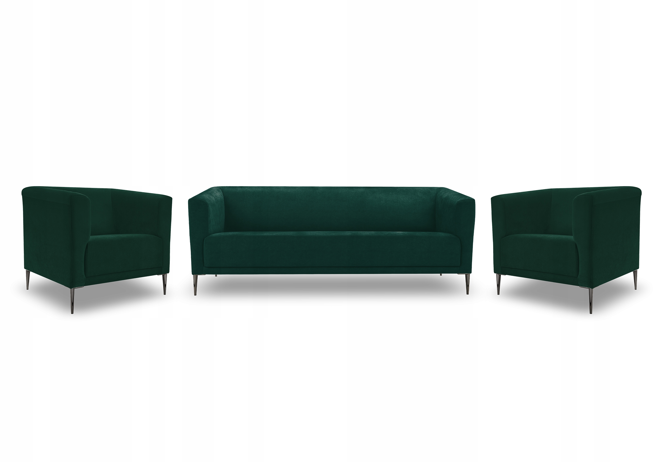 Sada Toledo Vena 4 zelená pohovka 2 křesla velur/velvet Výrobce