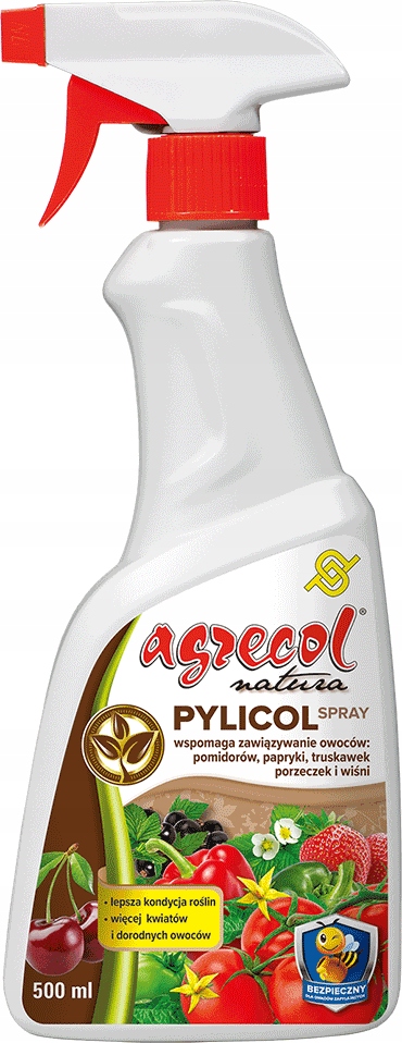 

Wspomaga zawiązywanie owoców Pylicol Spray 500ml