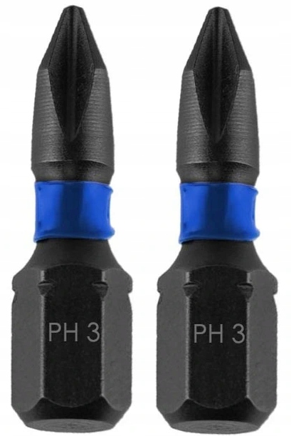 BIT GROT KOŃCÓWKA PH3 x 25mm udarowy 2szt